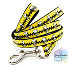 Happy Puppy Collar & 5ft slim Leash Set