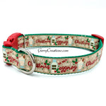 Christmas Eggnog Collars & Leash