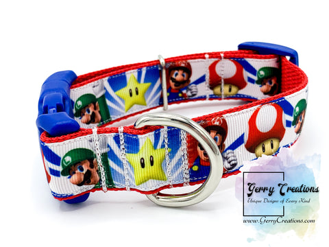 Mario Dog Collars