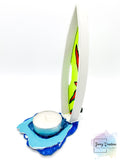 Surfboard Candle holder