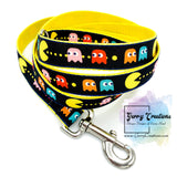 PAC-Man Dog Collar & Leash