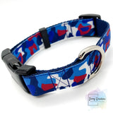 Patriotic Camo, Dog Collar