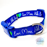 Love More Hate Less Dog Collars